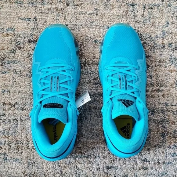 Brand new Adidas D.O.N. #2 x Crayola signature collaboration Signal Cyan Blue